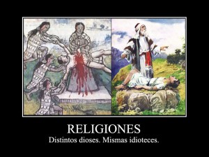 Las religiones y sus sacrificios sanguinarios